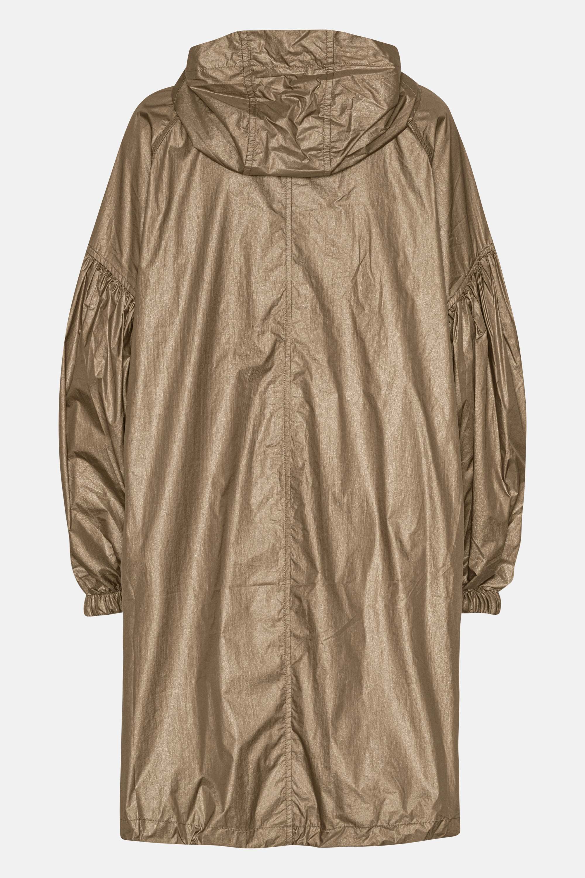 Shimmer Coat - Greige Gold